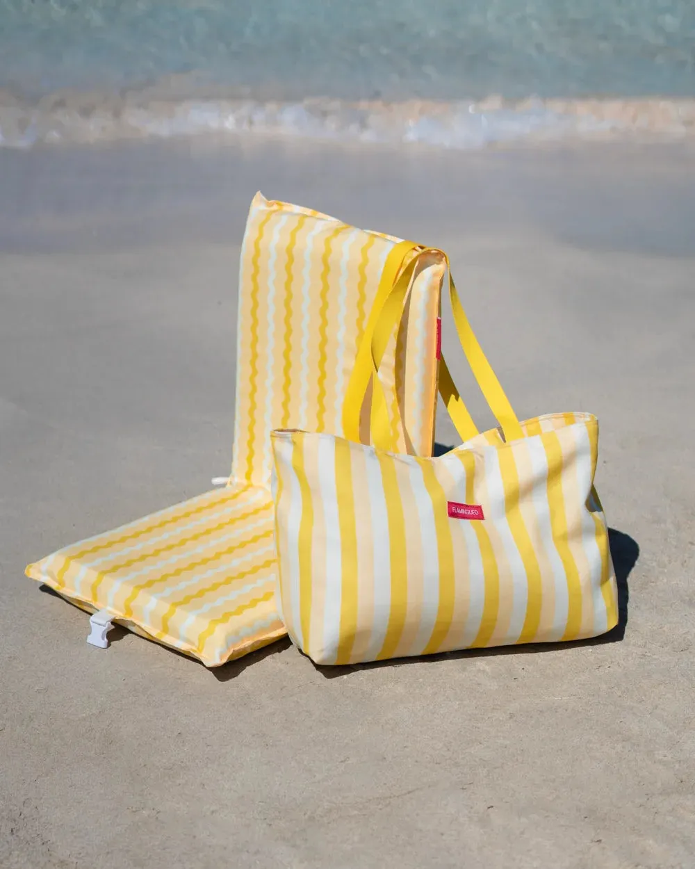 Bolso de playa grande con cremallera – BRUNET - Image 3