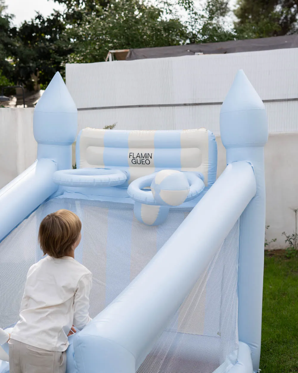 Canasta hinchable grande infantil - CREAM - Image 4
