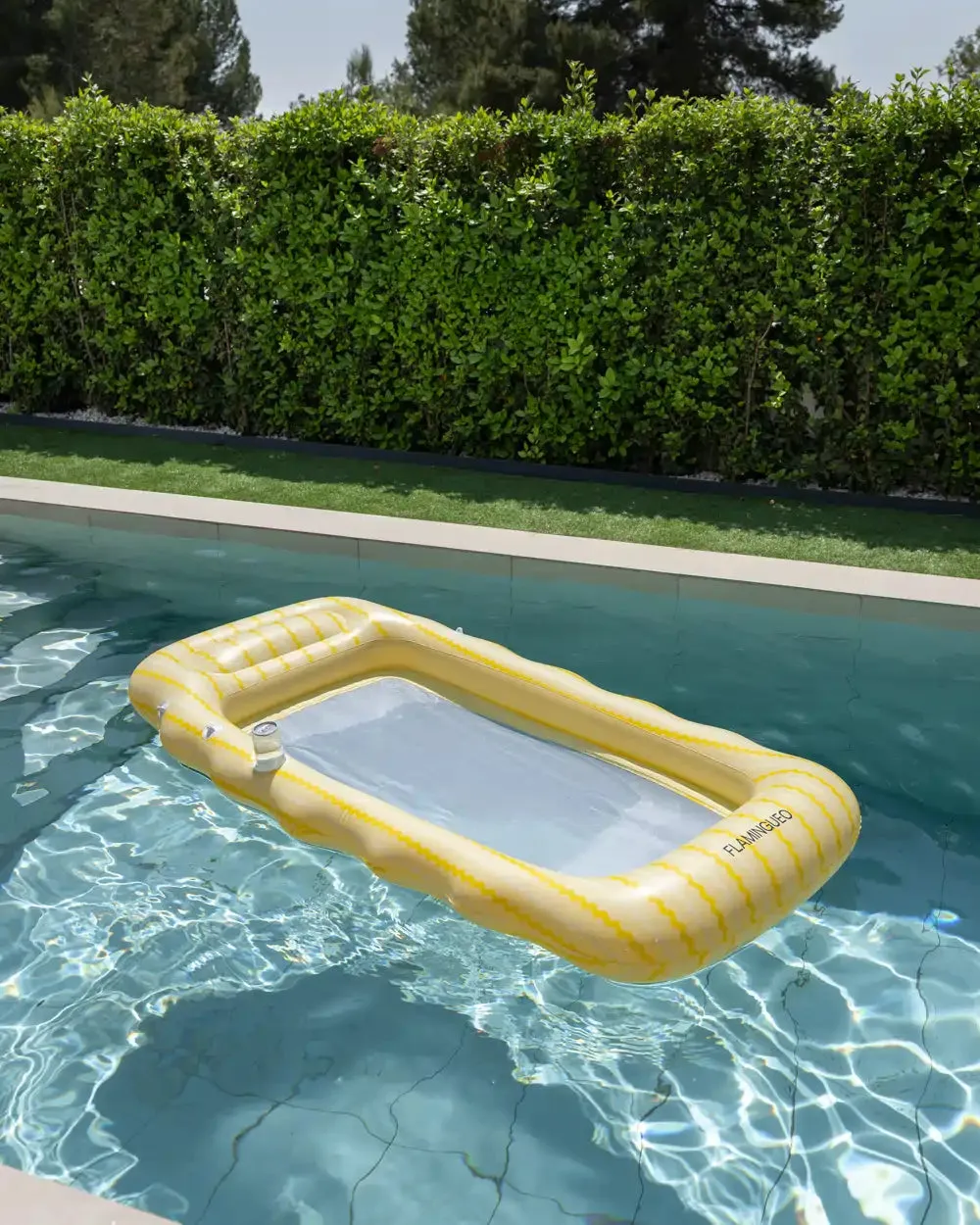 Colchoneta hinchable con parasol – BELMONDO - Image 3
