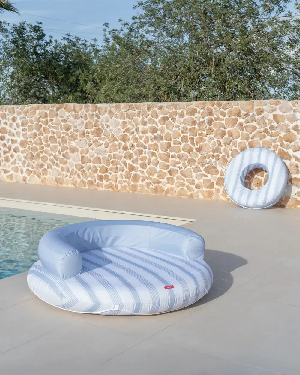 Tumbona hinchable redonda para piscina y jardín – VICO - Image 5
