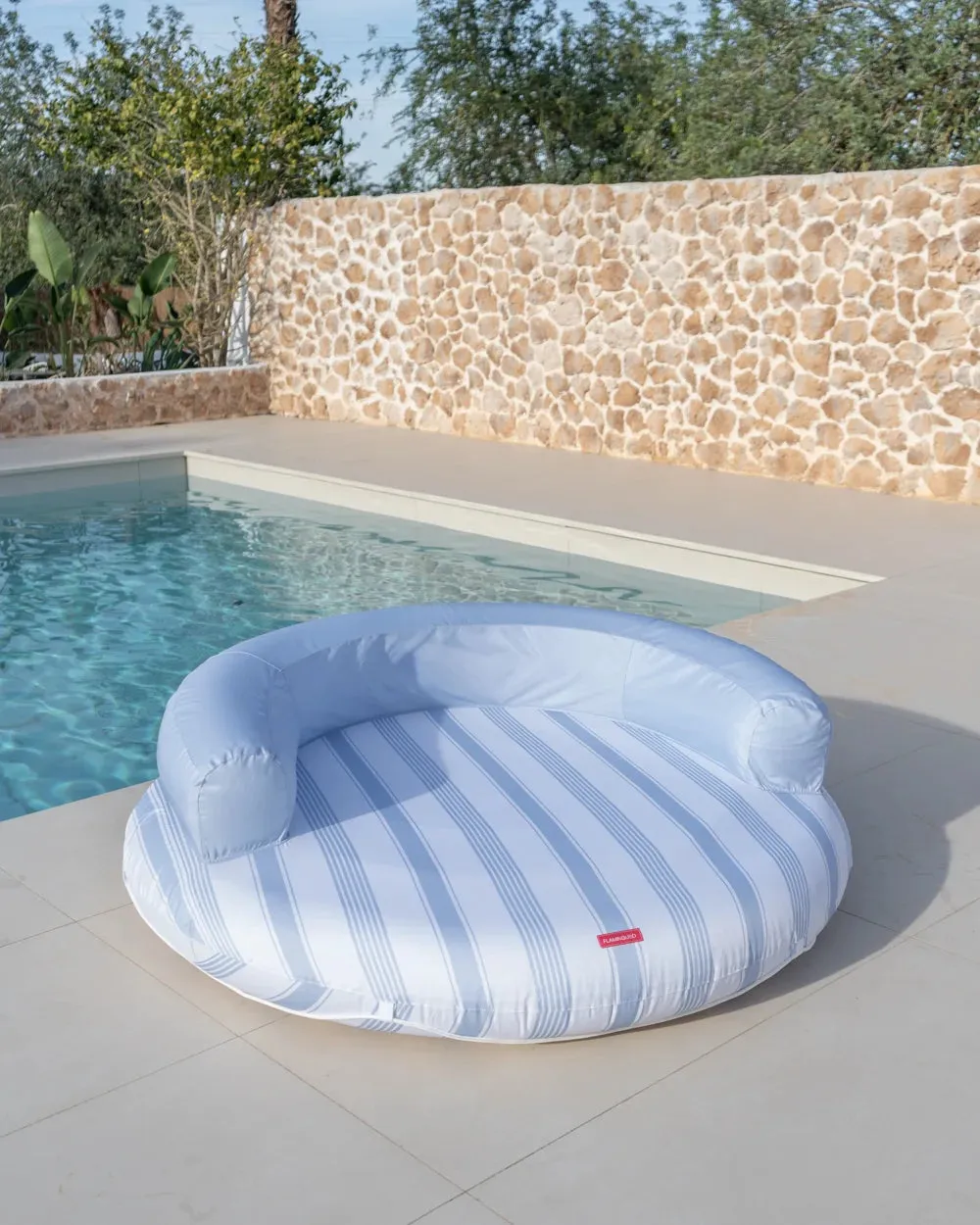 Tumbona hinchable redonda para piscina y jardín – VICO - Image 7