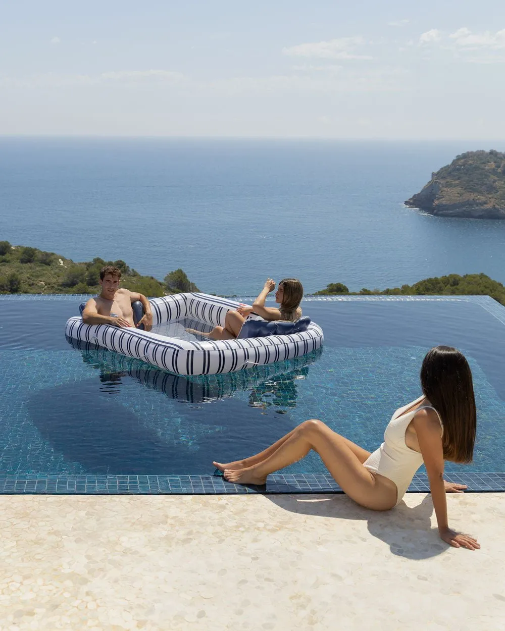 Colchoneta hinchable doble con rejilla - MALTA - Image 3