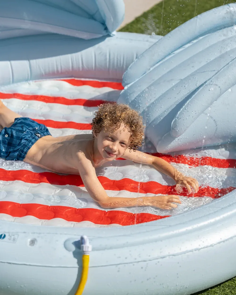 Piscina infantil con tobogán y aspersor – RINGO - Image 4