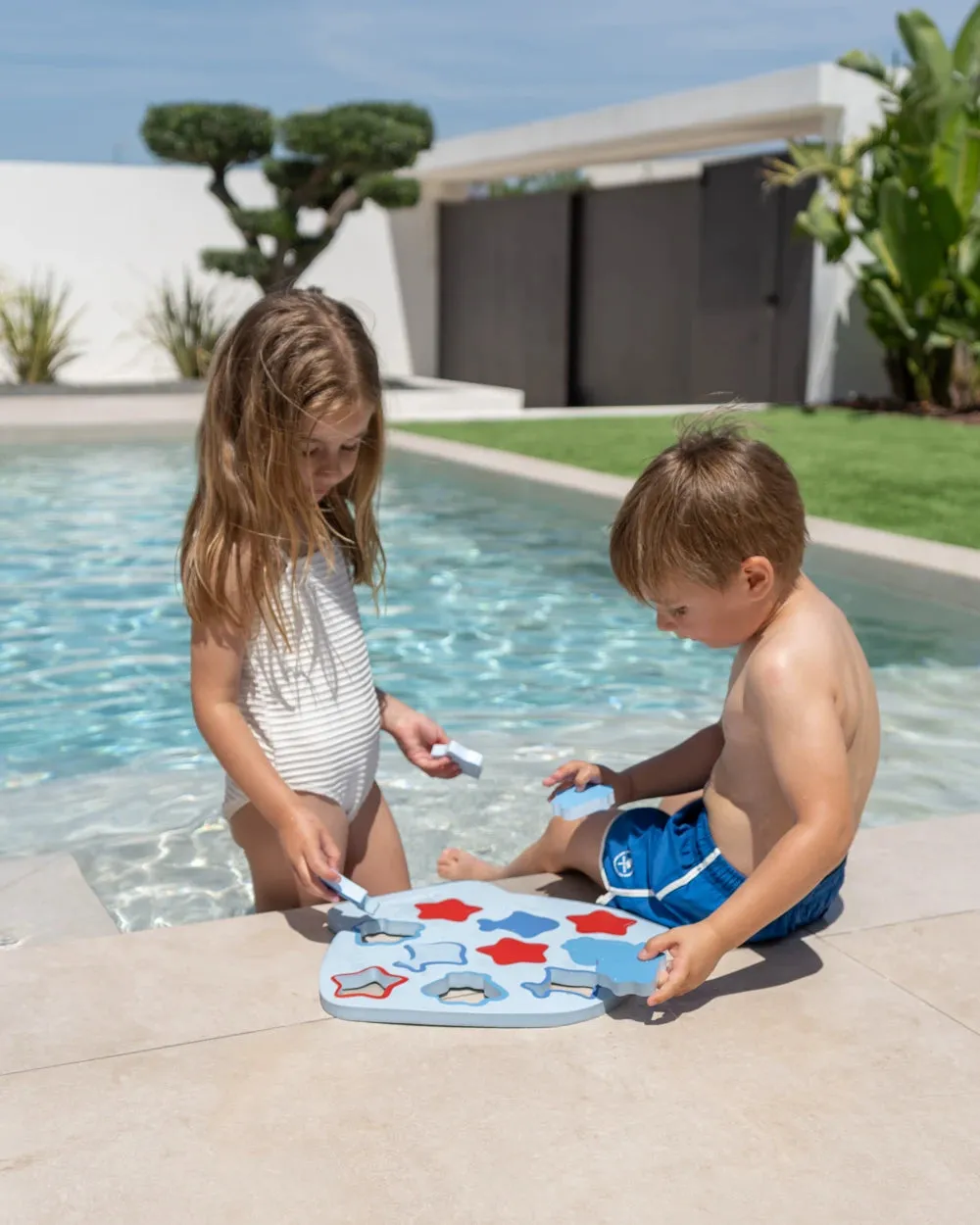 Puzzle flotante de espuma para piscina - SALTY - Image 2