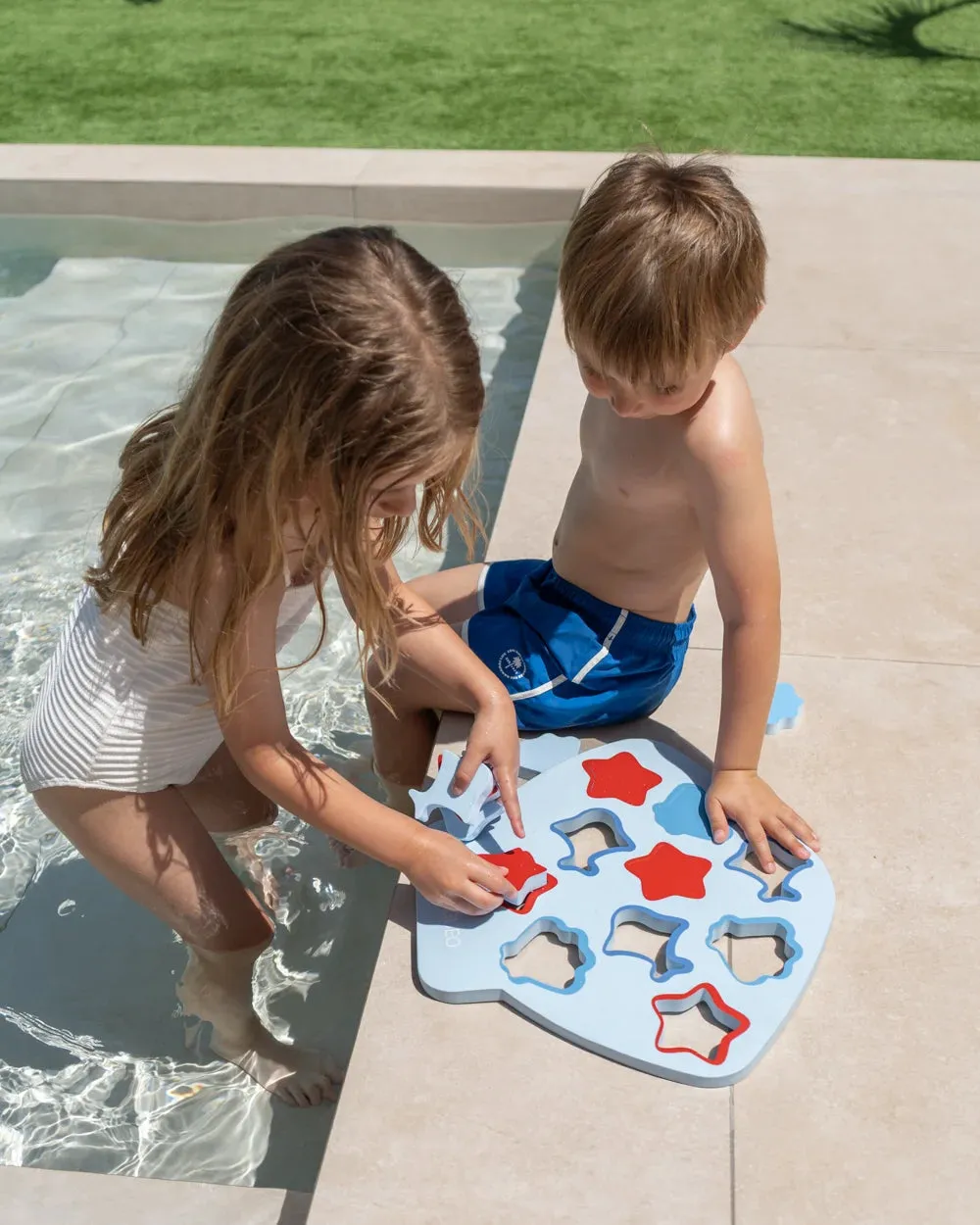 Puzzle flotante de espuma para piscina - SALTY - Image 4