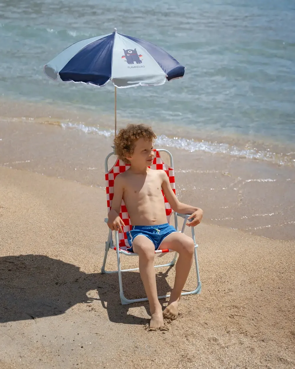Silla de playa infantil con sombrilla – HUSTON - Image 4