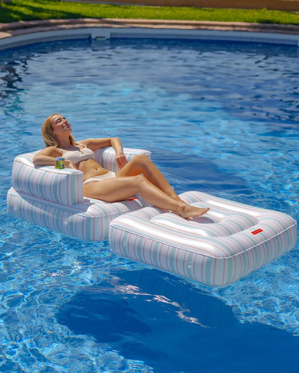 Sillón hinchable 2 en 1 - MARSALA - Image 2