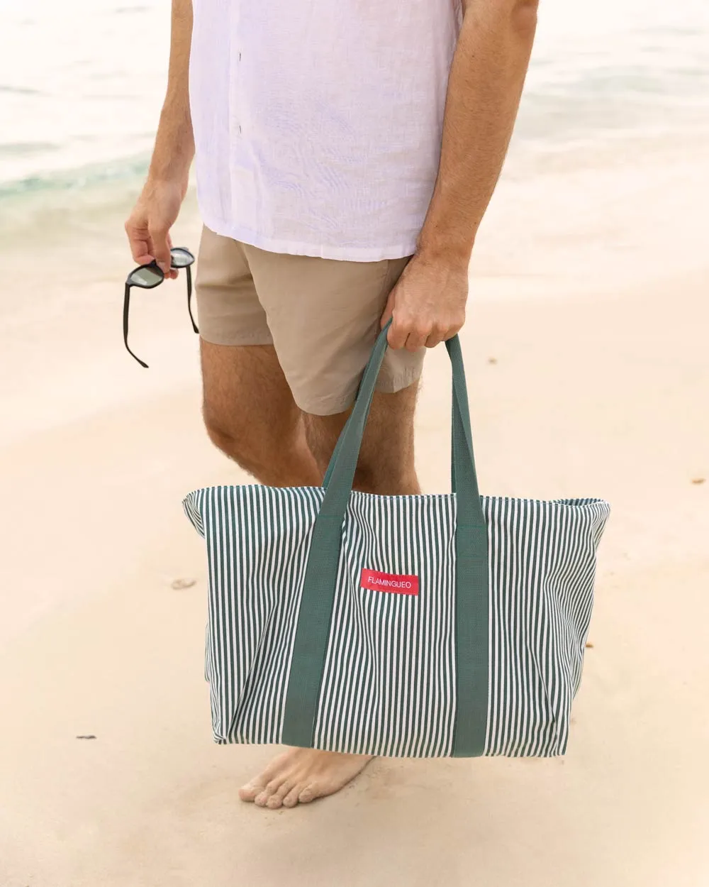 Bolso de playa grande con cremallera - BRUNY - Image 3