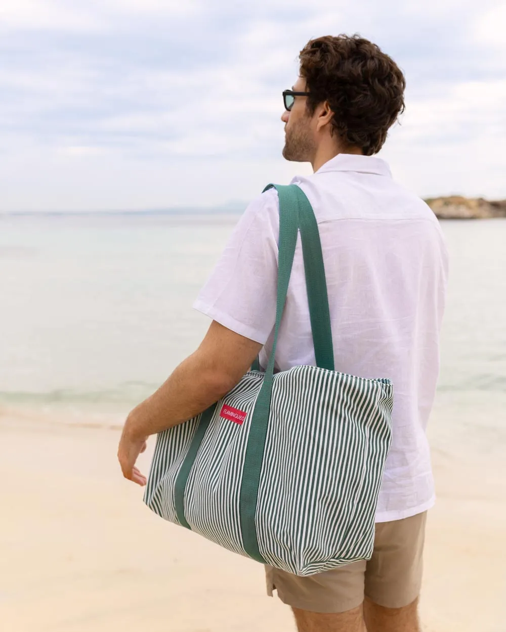 Bolso de playa grande con cremallera - BRUNY - Image 5