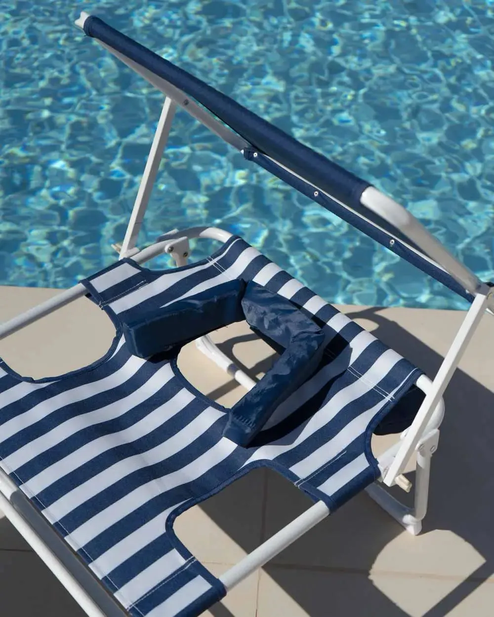 Tumbona de playa reclinable con parasol – TIVOLI - Image 6